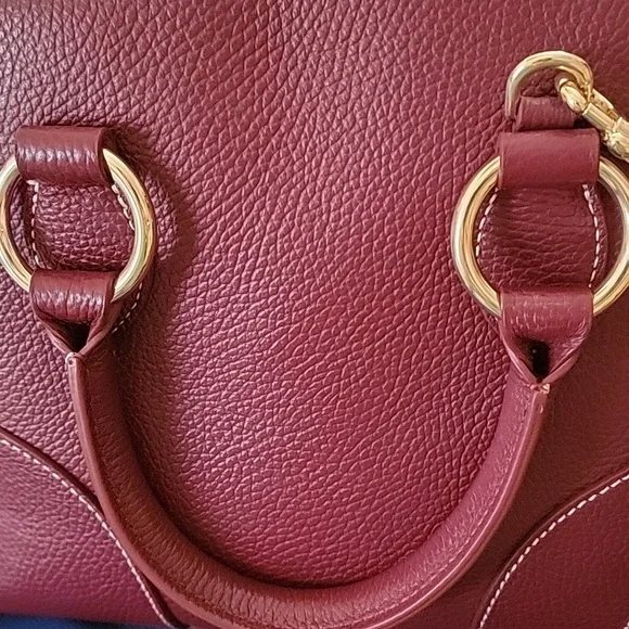 Dooney & Bourke Lucca Leather Satchel - Picture 10 of 13